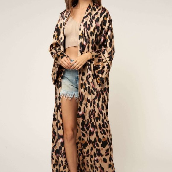 Other - Maxi Leopard Kimono